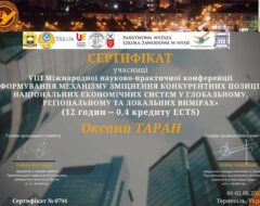 Таран О.М.