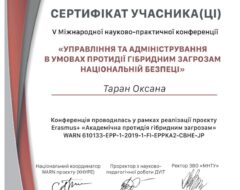 Таран О.М.
