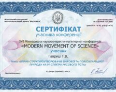 Гавриш Т.В.