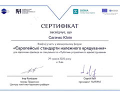 Сагачко Ю.М.