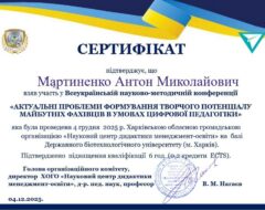 Мартиненко А.М.